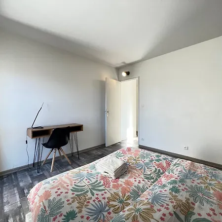 Appartement Boheme - 6p - Spacieux 3ch Balcon - Wifi - Metro Toulouse